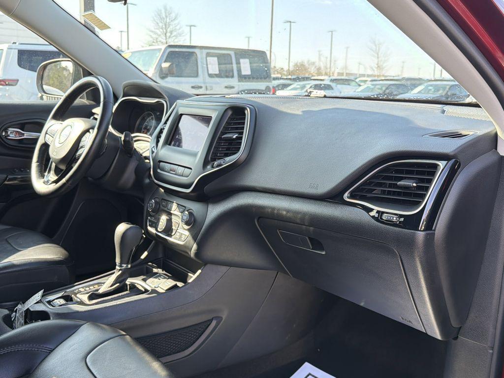 used 2021 Jeep Cherokee car, priced at $16,500