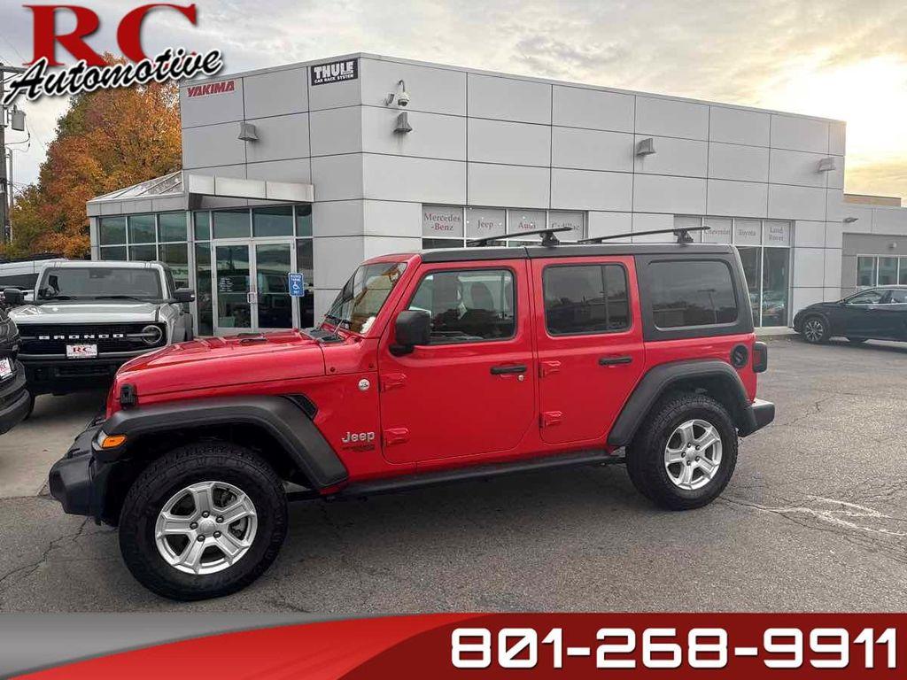 used 2019 Jeep Wrangler Unlimited car, priced at $19,910