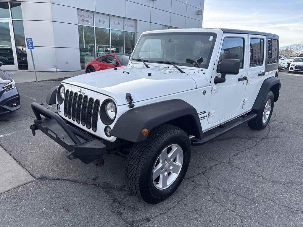 used 2015 Jeep Wrangler Unlimited car, priced at $18,910