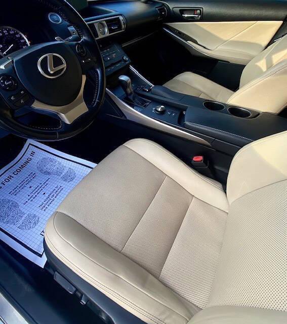 used 2015 Lexus IS 250 car, priced at $16,995