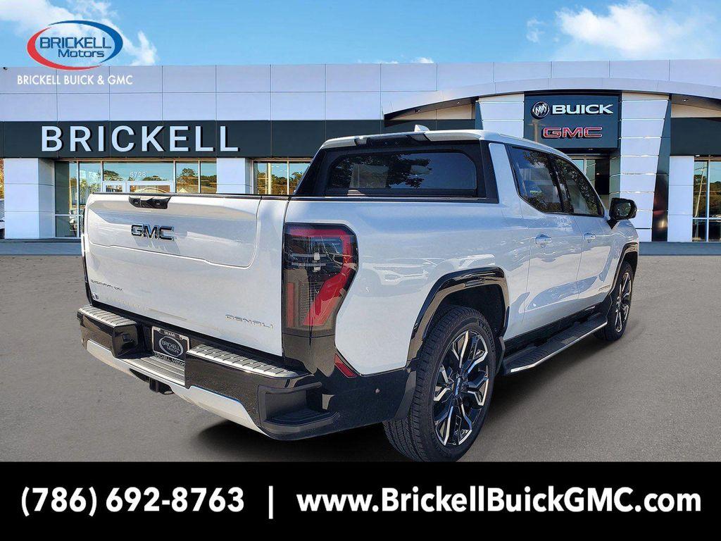 new 2025 GMC Sierra EV car, priced at $81,677