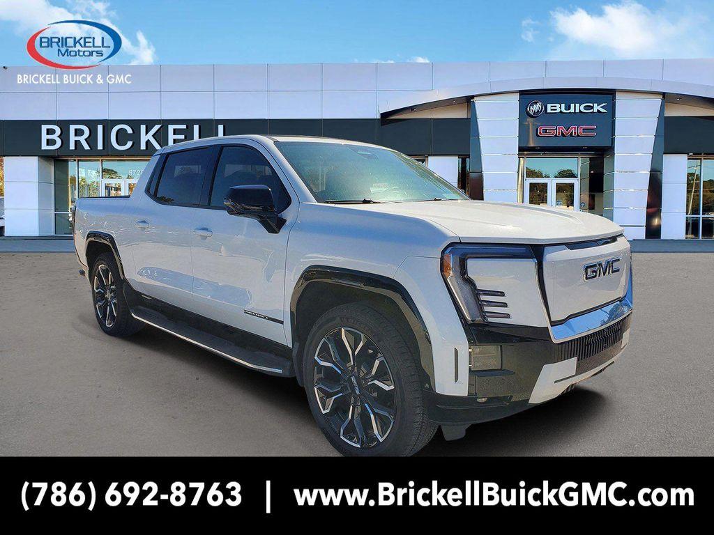 new 2025 GMC Sierra EV car, priced at $81,677