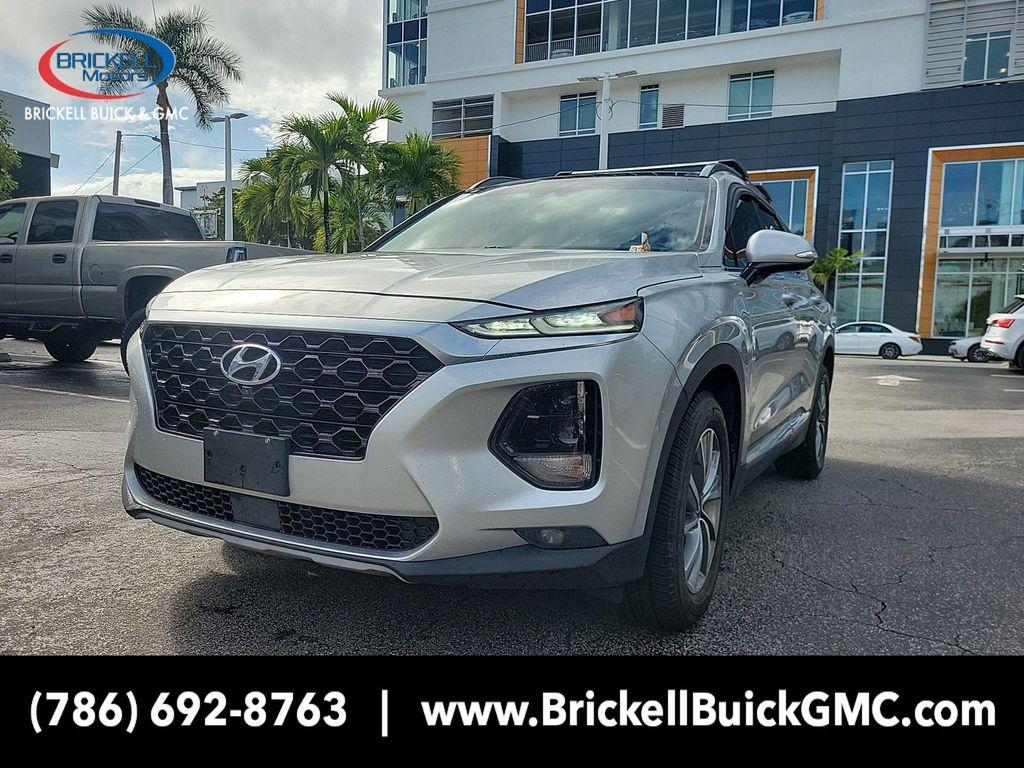 used 2019 Hyundai Santa Fe car, priced at $15,500