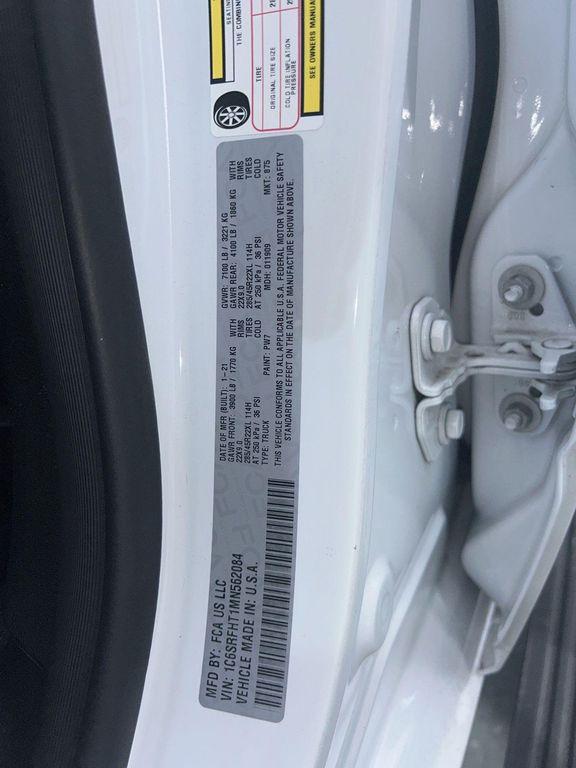 used 2021 Ram 1500 car, priced at $41,000