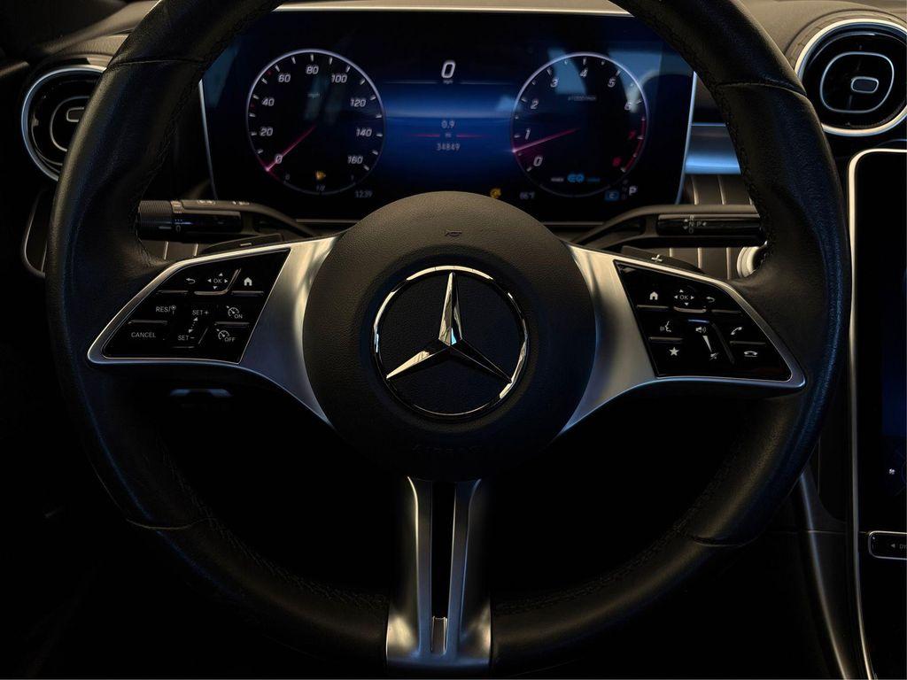 used 2022 Mercedes-Benz C-Class car, priced at $29,999