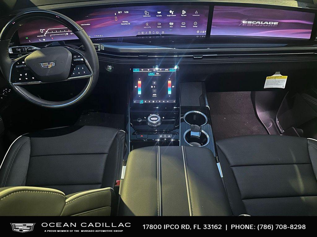 new 2025 Cadillac Escalade car, priced at $107,490