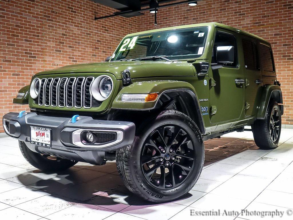 used 2024 Jeep Wrangler 4xe car, priced at $35,699