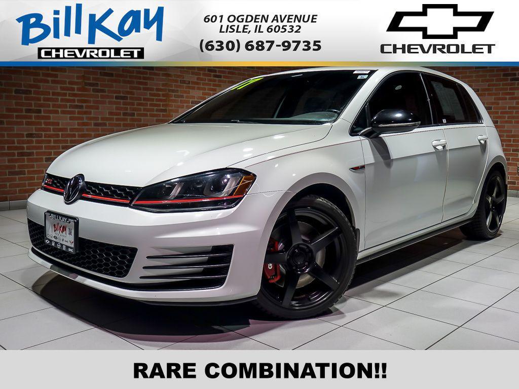 used 2017 Volkswagen Golf GTI car, priced at $15,599