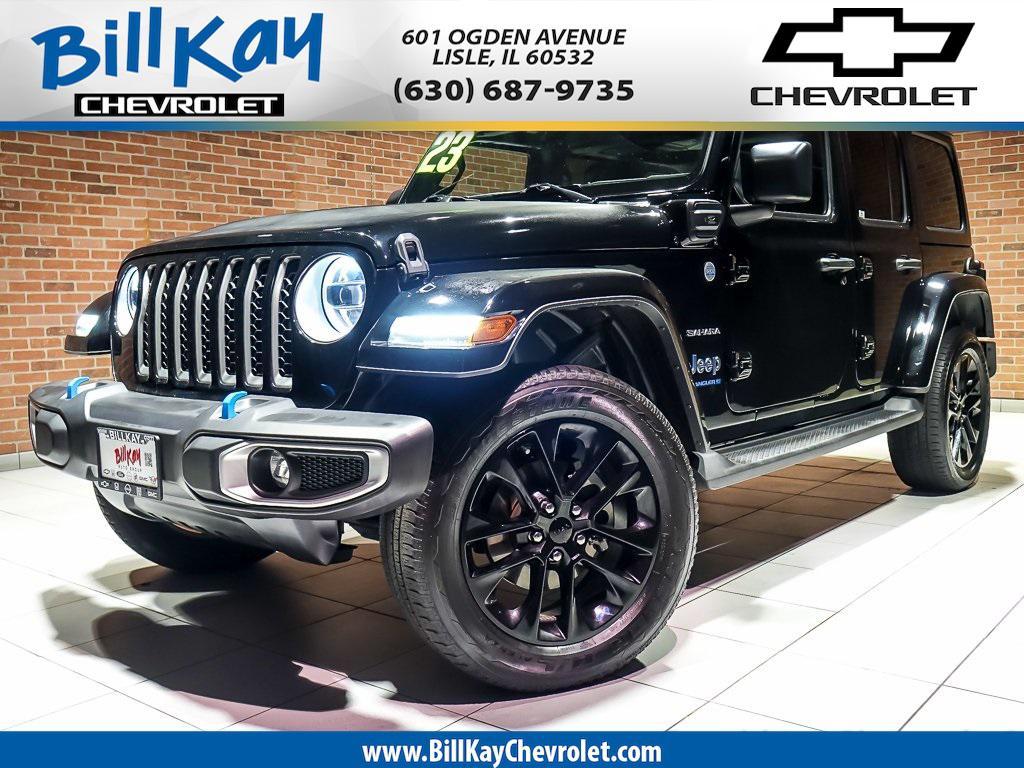 used 2023 Jeep Wrangler 4xe car, priced at $30,900