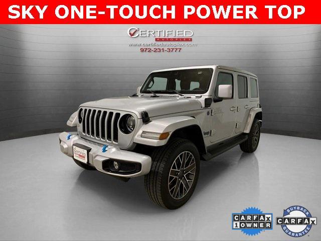 used 2023 Jeep Wrangler 4xe car, priced at $33,996