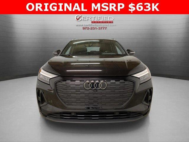 used 2024 Audi Q4 e-tron car, priced at $27,996