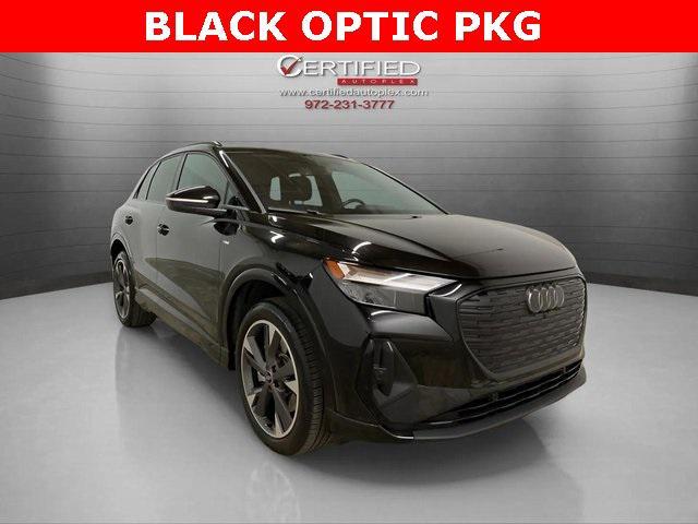 used 2024 Audi Q4 e-tron car, priced at $27,996