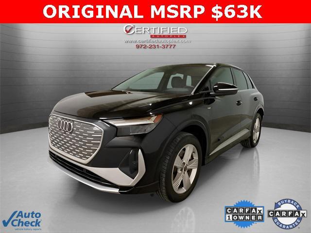 used 2024 Audi Q4 e-tron car, priced at $29,996