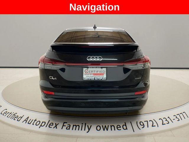 used 2024 Audi Q4 e-tron Sportback car, priced at $30,996