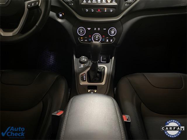 used 2017 Jeep Cherokee car, priced at $15,996