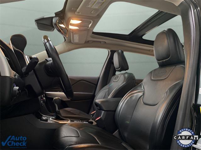 used 2017 Jeep Cherokee car, priced at $15,996