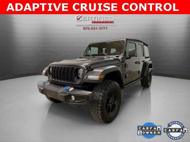 used 2024 Jeep Wrangler 4xe car, priced at $29,996