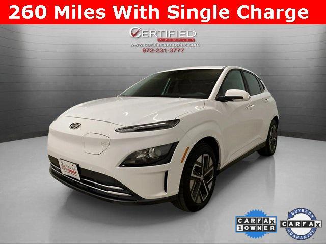 used 2023 Hyundai Kona EV car, priced at $18,996
