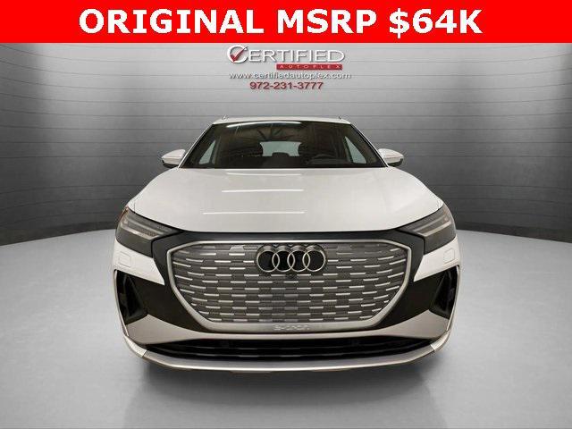 used 2024 Audi Q4 e-tron car, priced at $29,996