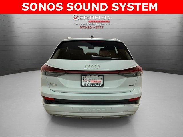 used 2024 Audi Q4 e-tron car, priced at $29,996