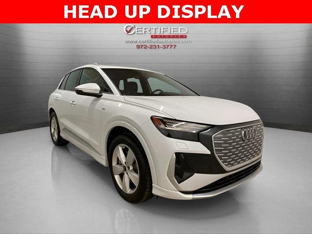 used 2024 Audi Q4 e-tron car, priced at $29,996