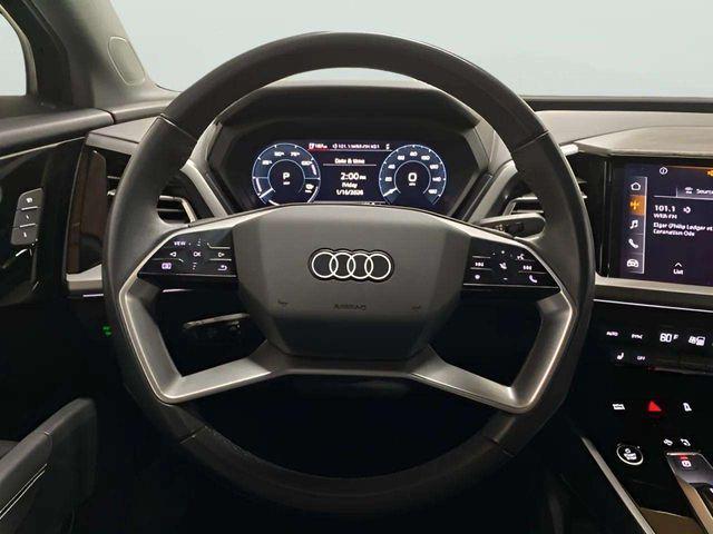 used 2024 Audi Q4 e-tron car, priced at $28,997