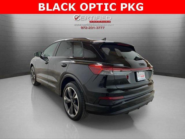 used 2024 Audi Q4 e-tron car, priced at $27,996