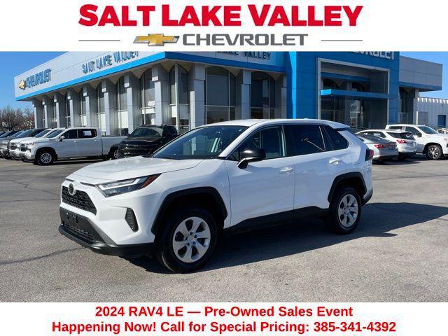 used 2024 Toyota RAV4 car, priced at $25,155