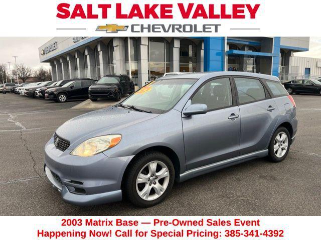 used 2003 Toyota Matrix car, priced at $5,000