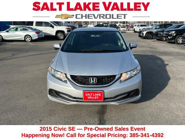 used 2015 Honda Civic car, priced at $11,000