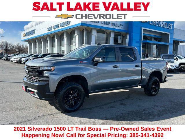 used 2021 Chevrolet Silverado 1500 car, priced at $40,500