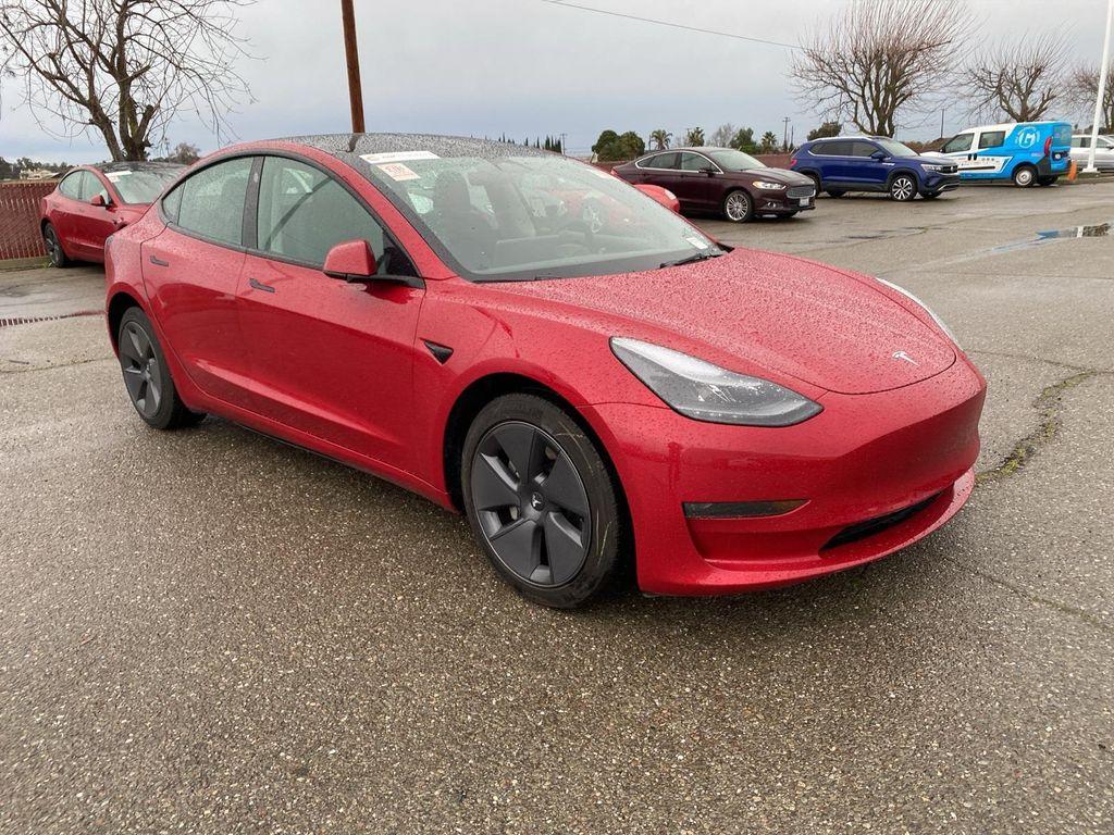 used 2023 Tesla Model 3 car, priced at $29,750