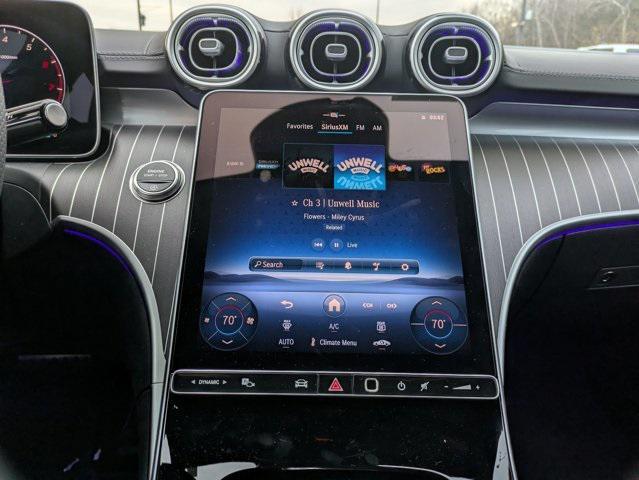 new 2025 Mercedes-Benz C-Class car, priced at $59,745