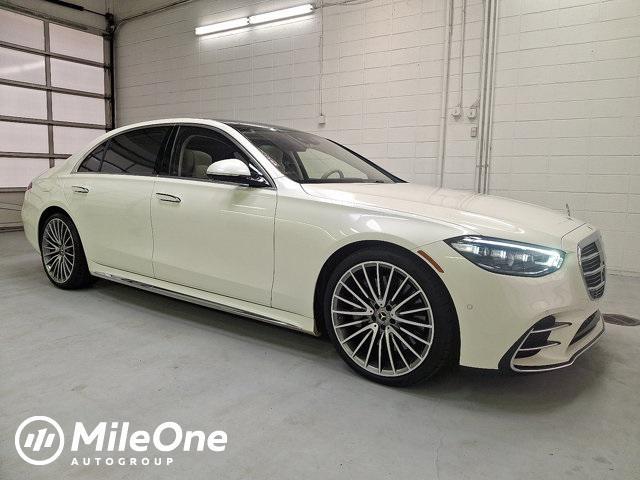 used 2022 Mercedes-Benz S-Class car, priced at $66,200
