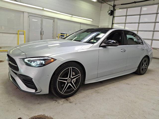 used 2022 Mercedes-Benz C-Class car, priced at $31,600