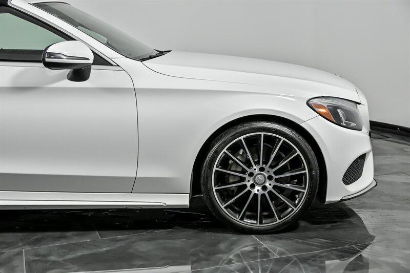used 2017 Mercedes-Benz C-Class car, priced at $18,995