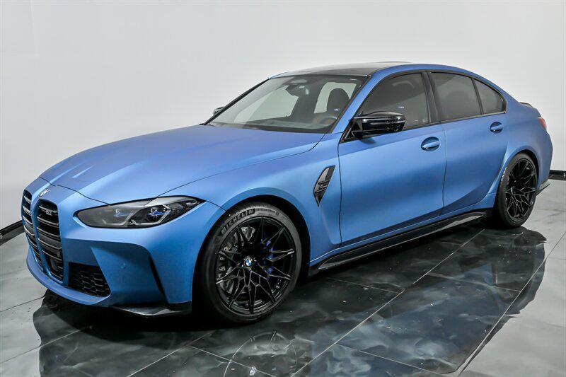 used 2023 BMW M3 car, priced at $77,995