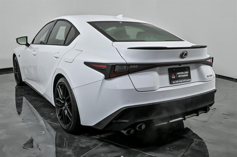 used 2023 Lexus IS 500 car, priced at $59,995