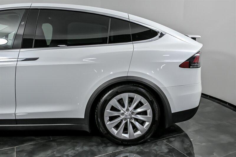 used 2018 Tesla Model X car, priced at $27,995