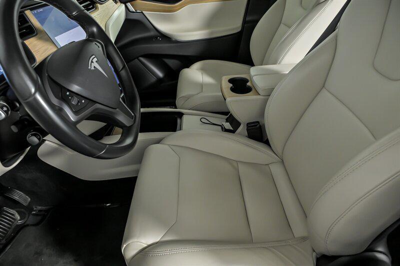 used 2018 Tesla Model X car, priced at $27,995