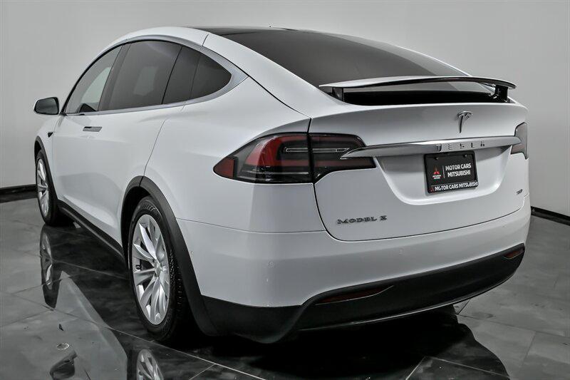 used 2018 Tesla Model X car, priced at $27,995