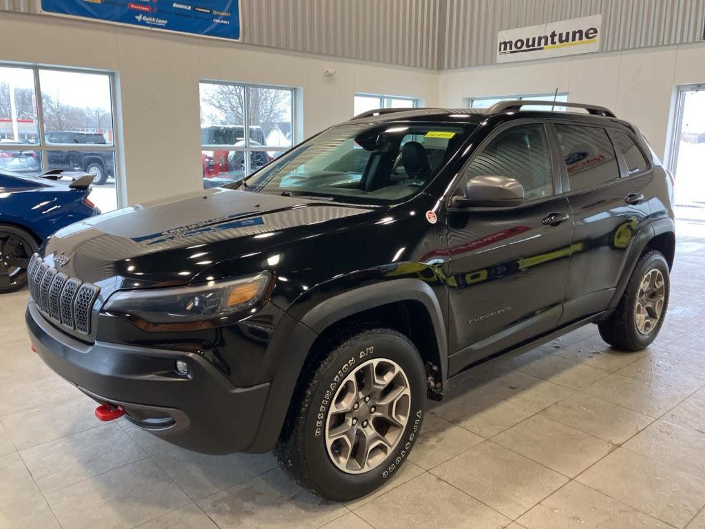 used 2020 Jeep Cherokee car, priced at $18,500