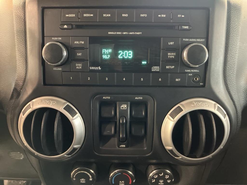 used 2012 Jeep Wrangler Unlimited car, priced at $9,500