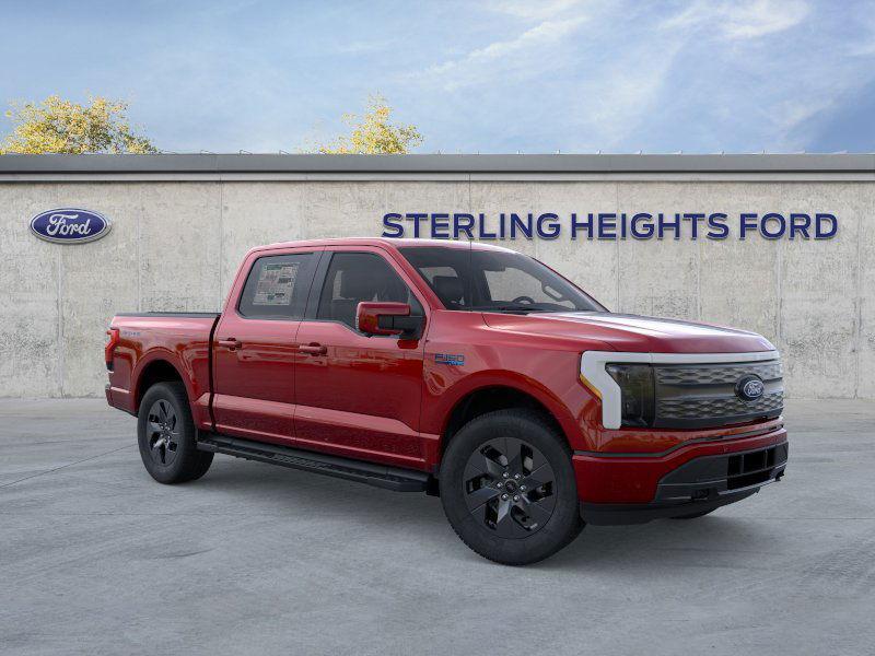 new 2025 Ford F-150 Lightning car, priced at $67,982