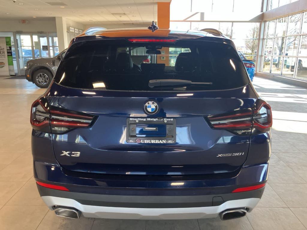 used 2022 BMW X3 car, priced at $25,900