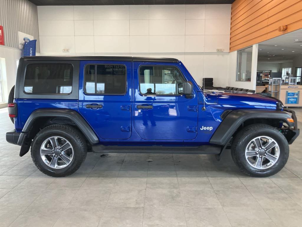 used 2019 Jeep Wrangler Unlimited car, priced at $19,900