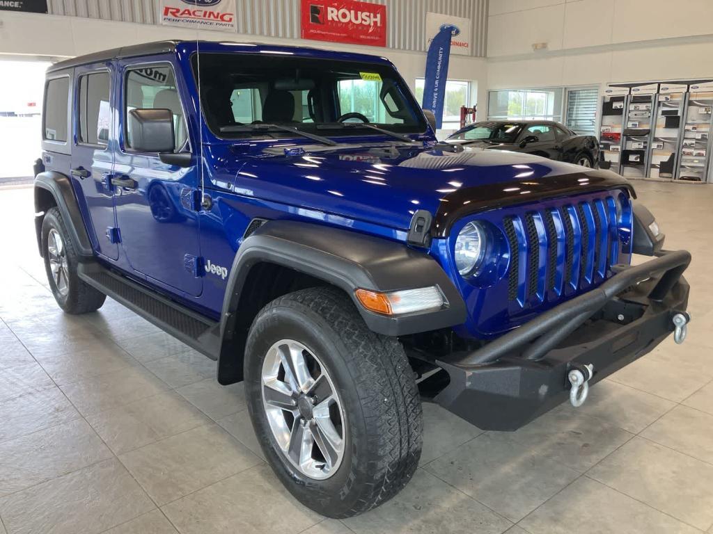 used 2019 Jeep Wrangler Unlimited car, priced at $19,900