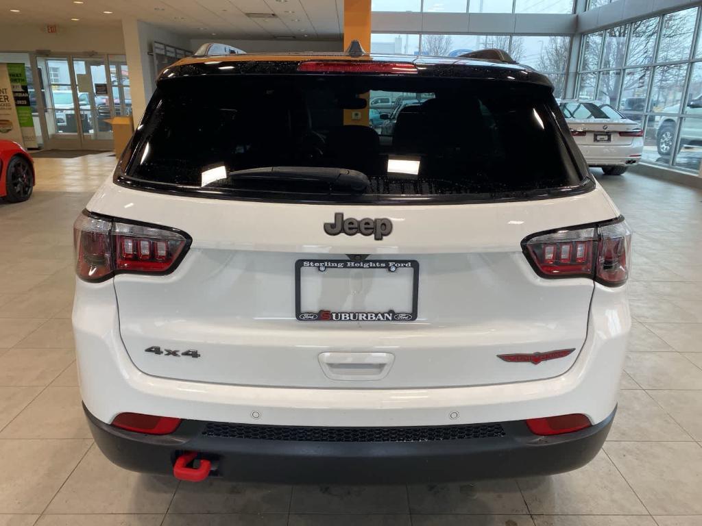 used 2025 Jeep Compass car, priced at $23,495