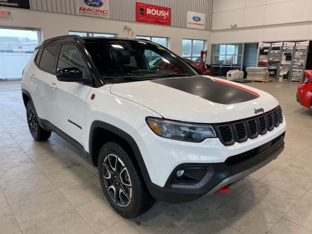 used 2025 Jeep Compass car, priced at $23,495