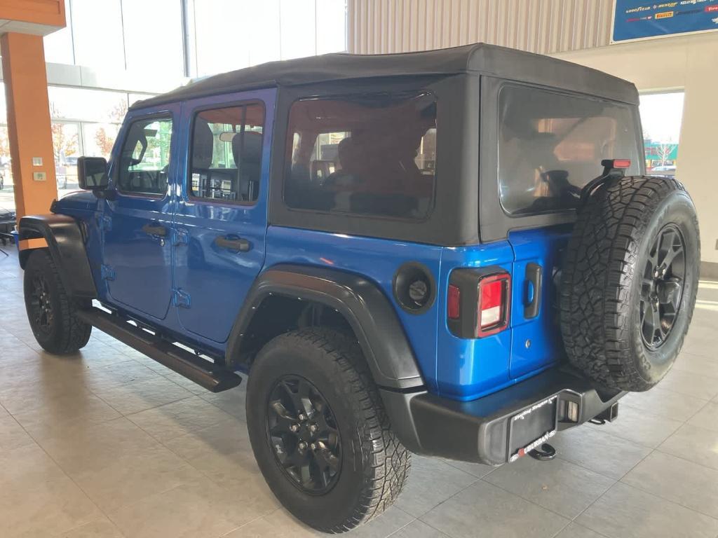 used 2021 Jeep Wrangler Unlimited car, priced at $22,900